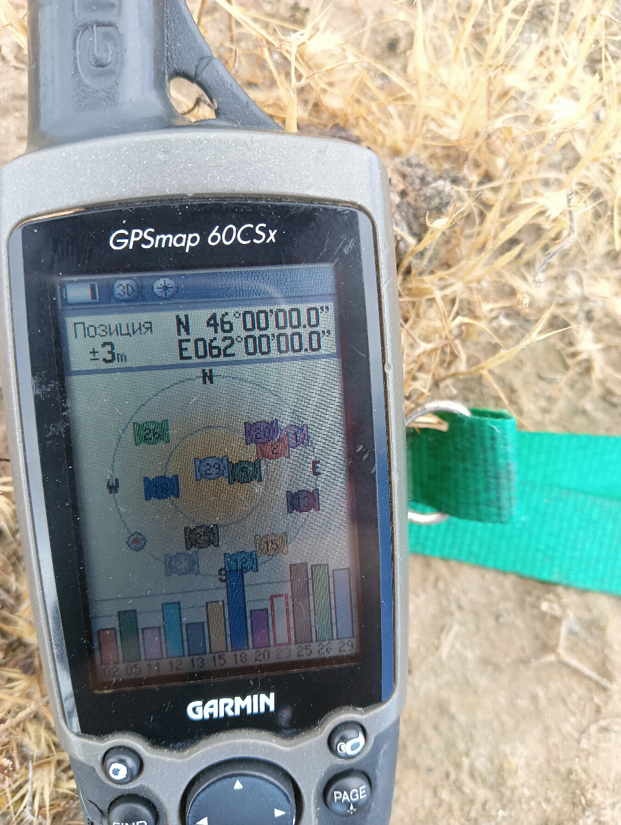 GPS reading