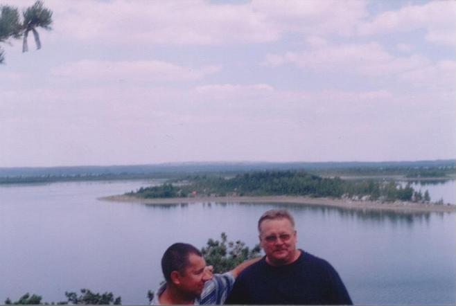 На Чебачьем -- At lake Chebach'e