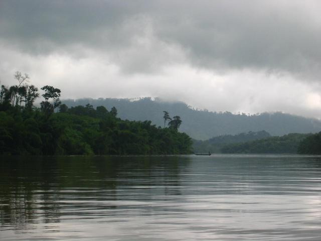 Nam Theum river downstream of the Confluence