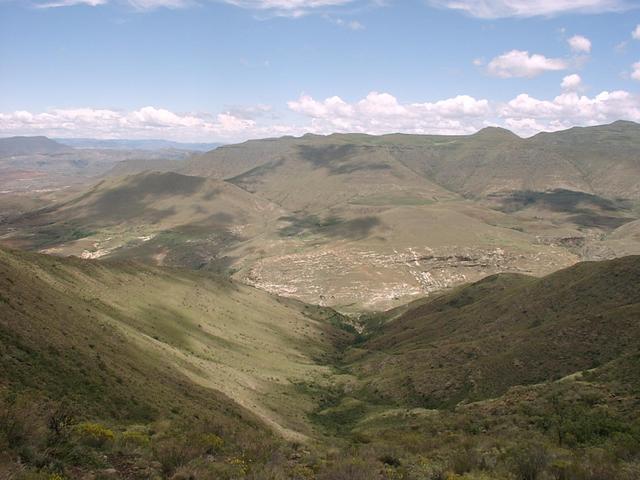 View of confluence area