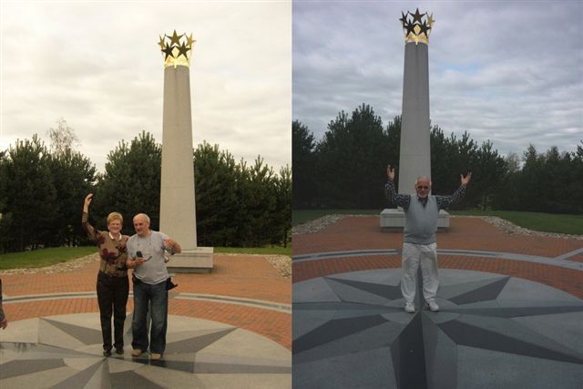 Visitors (L-R) Lidia, Wlodzimierz, Kazimierz