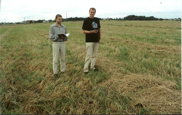 Two journalists: Vytautas and Jan