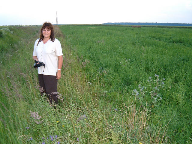 Débra Childs at the confluence of N56 E024