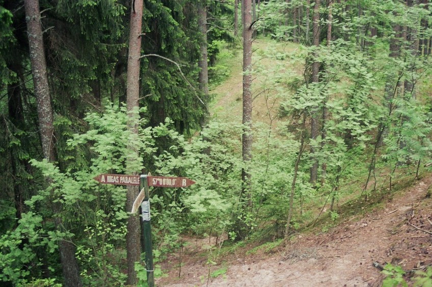 the confluence point, looking east