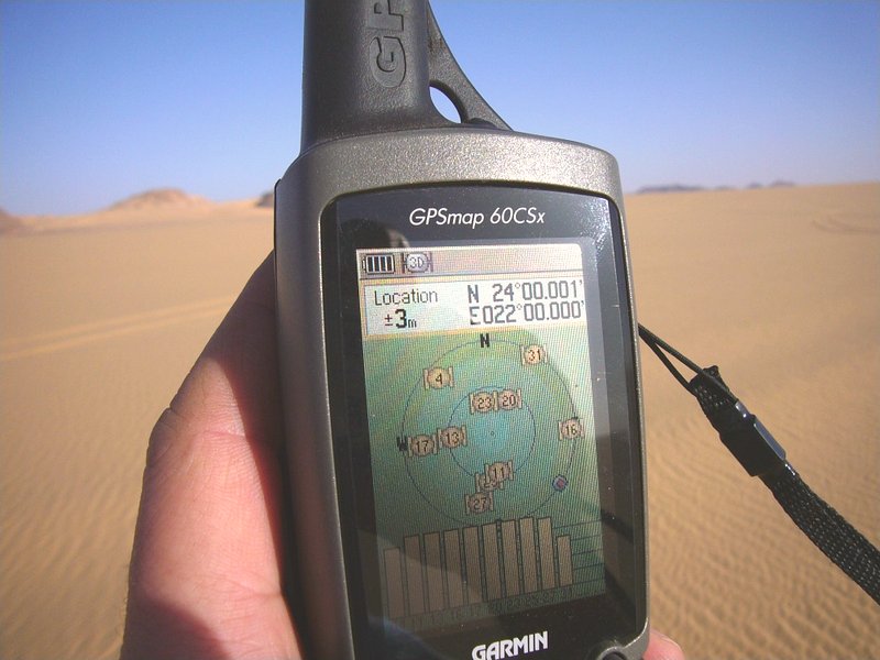 GPS at the location