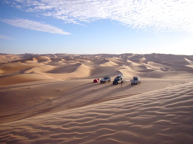 Camp near the location