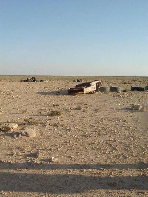 Looking south from site over yet more debris