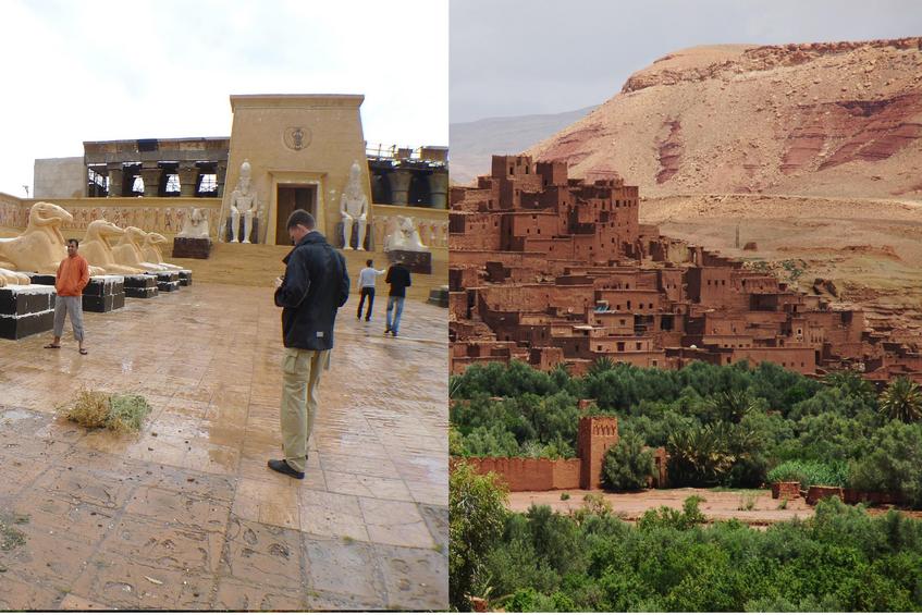 Atlas Film studio Ouarzazate and Aït Ben Haddou