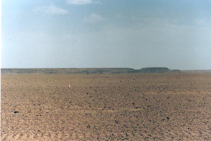 The main road to Marrakesh and Agadir is far behind the hills