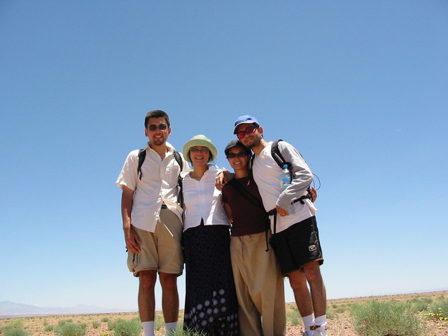 Visitors to the confluence