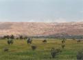 #2: View towards the Confluence 31°N 9°W from west. The Confluence lies behind the hill range 3.3 km away