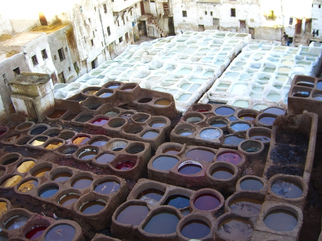 Tanneries at Fès