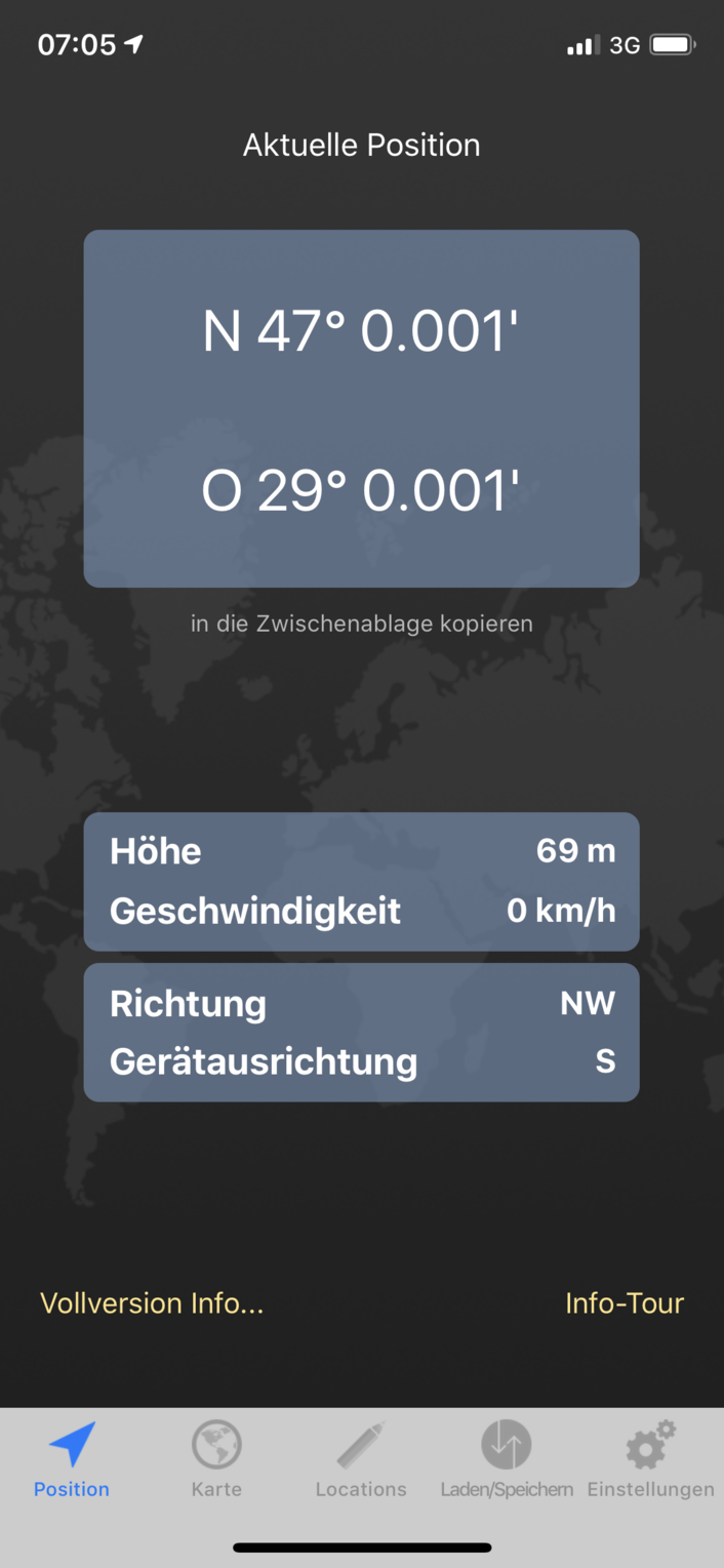 GPS Reading