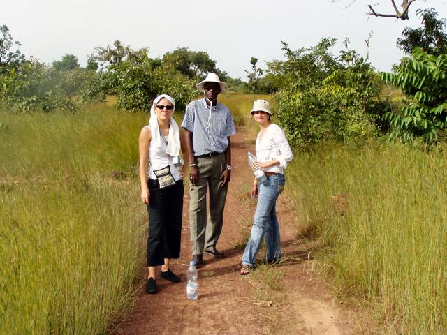 Returning along the track