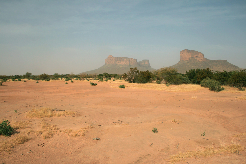 Hombori Mountains view to the West