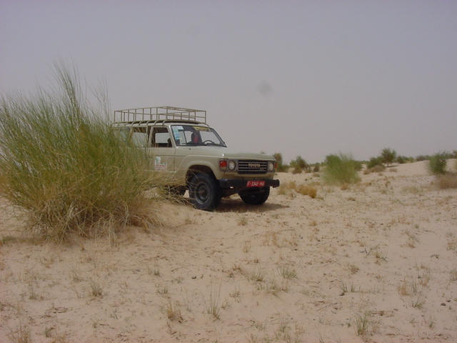 This is where Mahamane had had enough, 16 kilometers from the Confluence