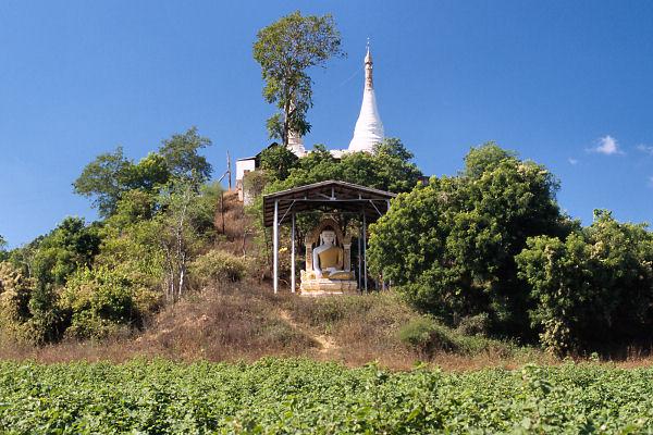 Buddha overlooking the degree confluence