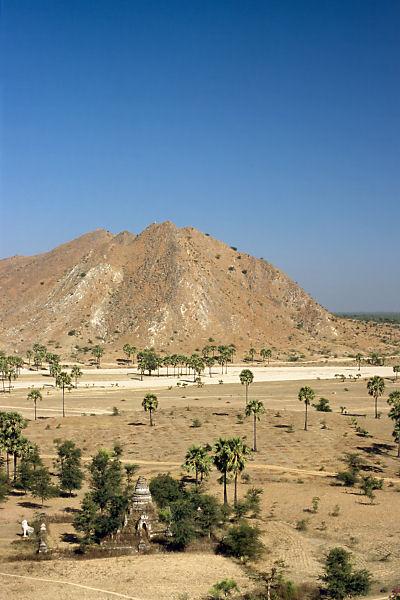 The view to the northeast from the temple