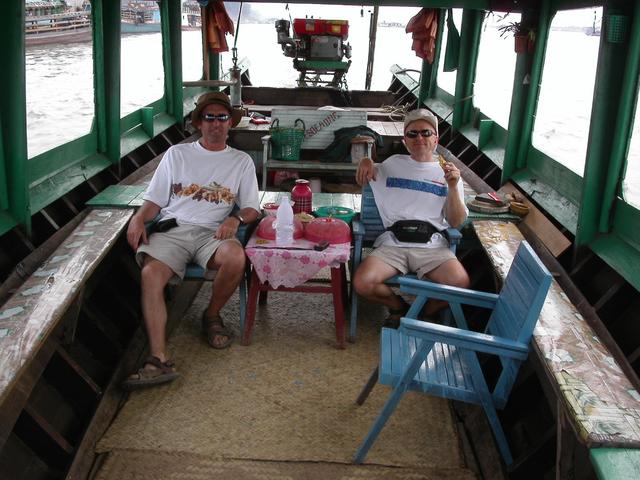 Boat to confluence