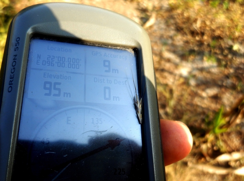 GPS reading