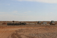 #9: Railroad construction in the Gobi dessert