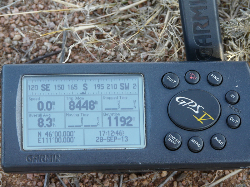  GPS reading