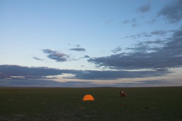 Camp during night