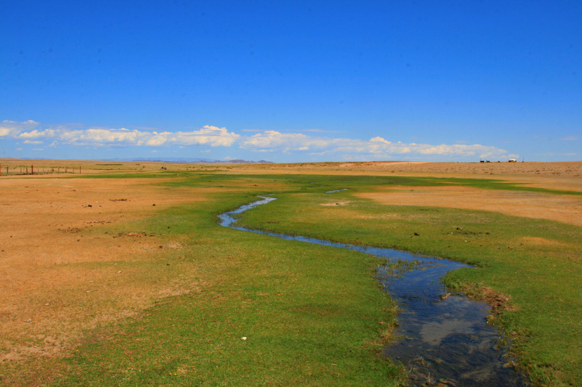 Baga Bulak spring South of confluence mountains