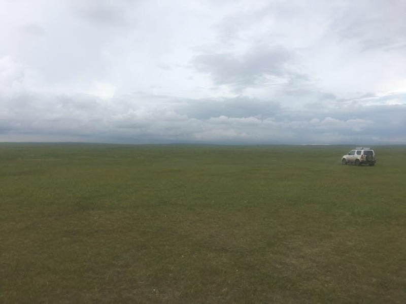 Facing East from the confluence