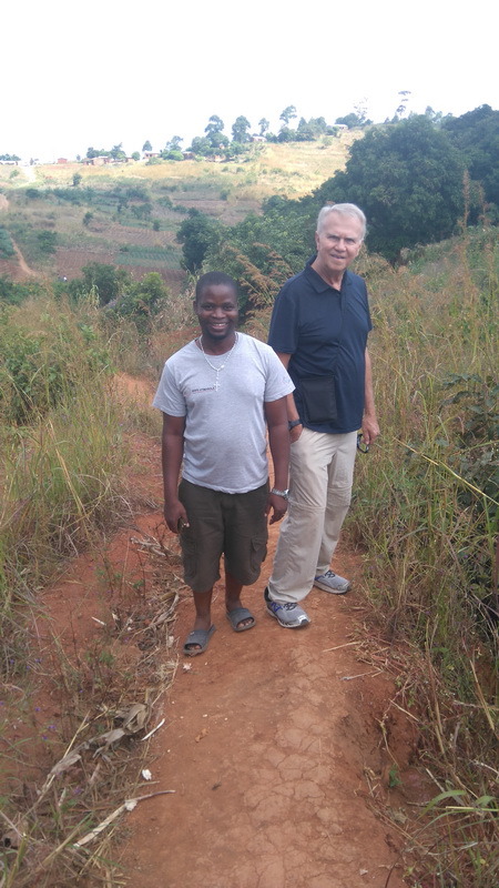 Peter and John on the path