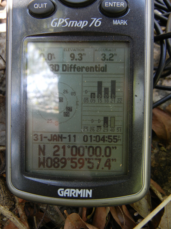 GPS Reading Location and Accuracy