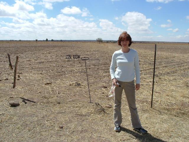 The boss showing the fence and confluence