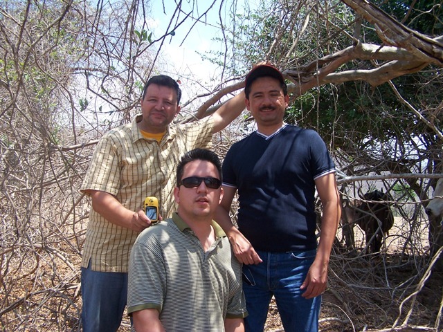 Edmundo Fuentes, Enrique Gutierrez, Hector Brito.