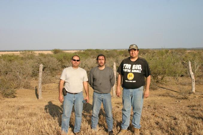 Ernesto (enmedio), Roberto (Derecha) y Yo (Izquierda)