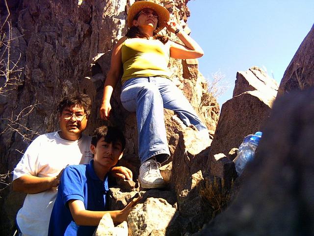 Erasmo, Leonor y Darién en la Ventana