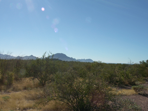 Mount Bacochibampo to the SE