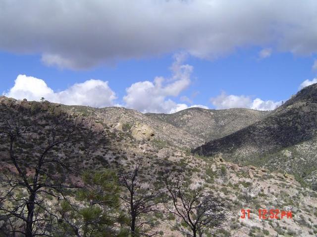 The point of confluence is somewhere behind that mountain.