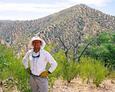 #6: That's me (Michael Slezak) on ridgeline 150 meters above confluence that gives better overall view of area.