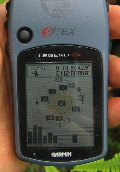 GPS reading