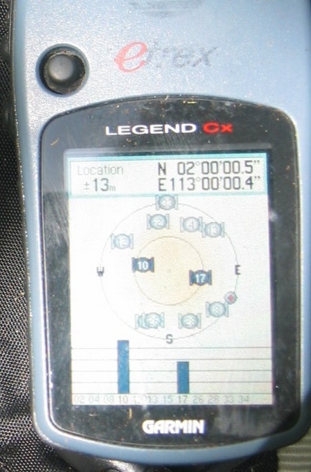 GPS reading