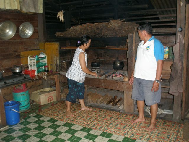 Our very friendly hosts - Ding and Margaret