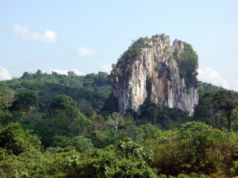 typical rock formation 