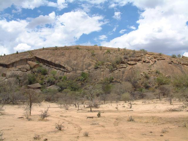 The point and the porphyry gneiss hill