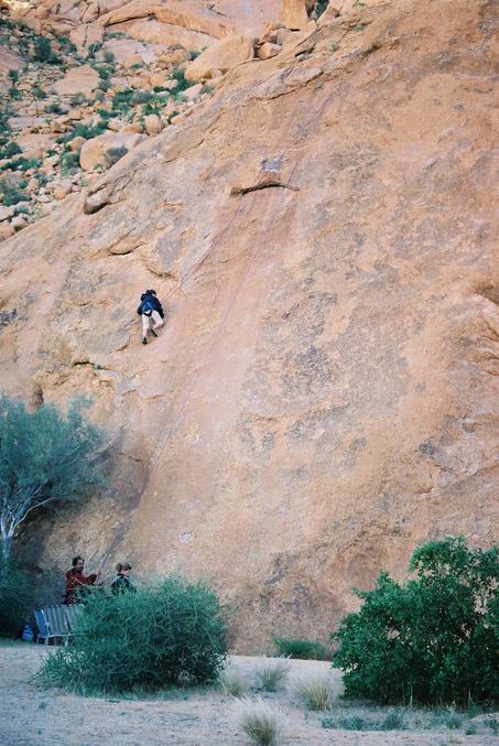 Climbing lesson