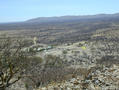 #3: Looking towards the Confluence from a nearby hill