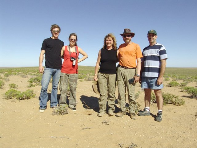 Eamon, Kerry, Renate, Brian & Wynand