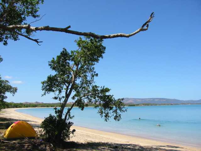 Superb beaches north of Poum