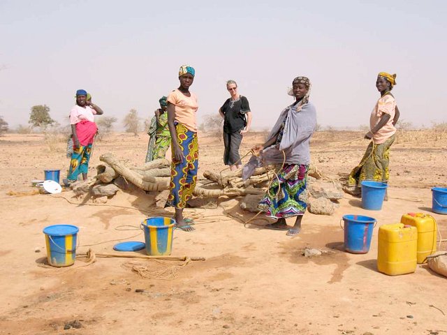 The water well