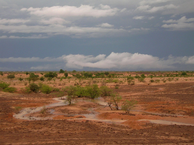 As we drove away, a rainstorm drenched the thirsty land