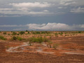 #12: As we drove away, a rainstorm drenched the thirsty land